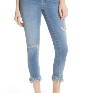 Free People Great Heights Skinny Jeans in Sky
